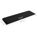 ZNTS Threshold Ramp 110x32x3.8 cm Rubber 150972