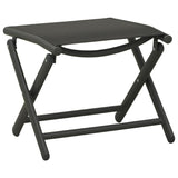 ZNTS 9 Piece Garden Lounge Set Black and Anthracite 3070643
