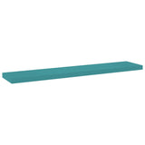ZNTS Floating Wall Shelves 2 pcs Blue 120x23.5x3.8 cm MDF 326628