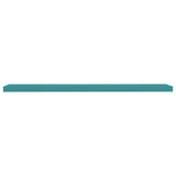 ZNTS Floating Wall Shelves 2 pcs Blue 120x23.5x3.8 cm MDF 326628