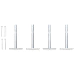 ZNTS Wall Drawer Shelves 2 pcs Concrete Grey 40x23.5x10cm MDF 330252