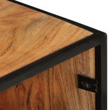 ZNTS TV Cabinet 110x30x45 cm Solid Acacia Wood 327448