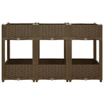 ZNTS Raised Bed 120x40x71 cm Polypropylene 316521