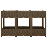 ZNTS Raised Bed 120x40x71 cm Polypropylene 316521