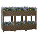 ZNTS Raised Bed 120x40x71 cm Polypropylene 316521