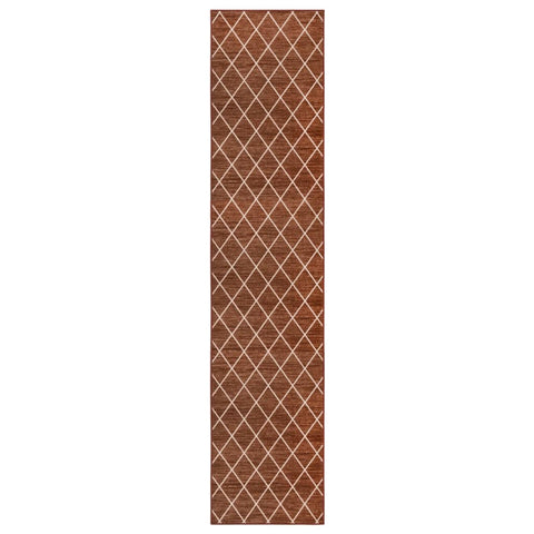 ZNTS Carpet Runner Dark Brown 80x500 cm 330013