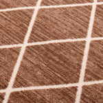 ZNTS Carpet Runner Dark Brown 80x500 cm 330013