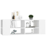 ZNTS Wall-Mounted TV Cabinet White 102x35x35 cm Engineered Wood 806238