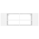 ZNTS Wall-Mounted TV Cabinet White 102x35x35 cm Engineered Wood 806238