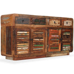 ZNTS Sideboard 150x35x75 cm Solid Reclaimed Wood 328298