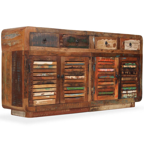 ZNTS Sideboard 150x35x75 cm Solid Reclaimed Wood 328298