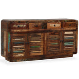 ZNTS Sideboard 150x35x75 cm Solid Reclaimed Wood 328298