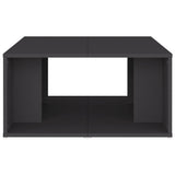 ZNTS Coffee Tables 4 pcs Grey 33x33x33 cm Engineered Wood 806815