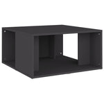ZNTS Coffee Tables 4 pcs Grey 33x33x33 cm Engineered Wood 806815