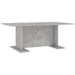 ZNTS Coffee Table Concrete Grey 103.5x60x40 cm Engineered Wood 806844