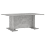ZNTS Coffee Table Concrete Grey 103.5x60x40 cm Engineered Wood 806844