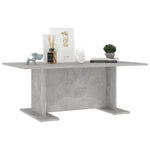 ZNTS Coffee Table Concrete Grey 103.5x60x40 cm Engineered Wood 806844