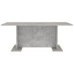 ZNTS Coffee Table Concrete Grey 103.5x60x40 cm Engineered Wood 806844