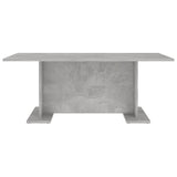 ZNTS Coffee Table Concrete Grey 103.5x60x40 cm Engineered Wood 806844