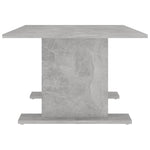 ZNTS Coffee Table Concrete Grey 103.5x60x40 cm Engineered Wood 806844