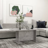 ZNTS Coffee Table Concrete Grey 103.5x60x40 cm Engineered Wood 806844