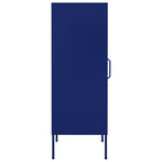 ZNTS Storage Cabinet Navy Blue 42.5x35x101.5 cm Steel 336190