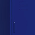 ZNTS Storage Cabinet Navy Blue 42.5x35x101.5 cm Steel 336190