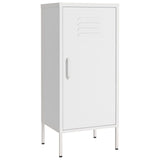 ZNTS Storage Cabinet White 42.5x35x101.5 cm Steel 336197