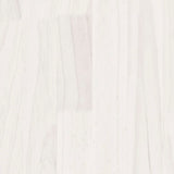 ZNTS 4-Tier Book Cabinet White 80x30x140 cm Solid Pine Wood 806463