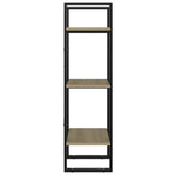 ZNTS 3-Tier Book Cabinet Sonoma Oak 40x30x105 cm Engineered Wood 806490