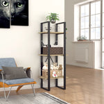 ZNTS 3-Tier Book Cabinet Sonoma Oak 40x30x105 cm Engineered Wood 806490