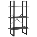 ZNTS Storage Shelf Grey 60x30x105 cm Engineered Wood 806509
