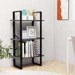 ZNTS Storage Shelf Grey 60x30x105 cm Engineered Wood 806509