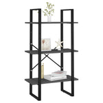 ZNTS Storage Shelf Grey 60x30x105 cm Engineered Wood 806509