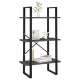 ZNTS Storage Shelf Grey 60x30x105 cm Engineered Wood 806509