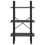 ZNTS Storage Shelf Grey 60x30x105 cm Engineered Wood 806509