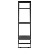 ZNTS Storage Shelf Grey 60x30x105 cm Engineered Wood 806509