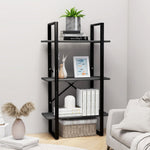 ZNTS Storage Shelf Grey 60x30x105 cm Engineered Wood 806509