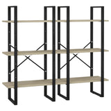 ZNTS Storage Shelf Sonoma Oak 60x30x210 cm Engineered Wood 806520