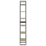 ZNTS Storage Shelf Sonoma Oak 60x30x210 cm Engineered Wood 806520