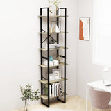 ZNTS Storage Shelf Sonoma Oak 60x30x210 cm Engineered Wood 806520