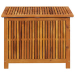 ZNTS Garden Storage Box 75x75x58 cm Solid Acacia Wood 316498