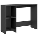 ZNTS Notebook Desk Grey 102.5x35x75 cm Engineered Wood 808343