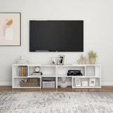 ZNTS TV Cabinet White 149x30x52 cm Engineered Wood 808359