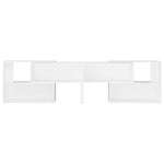 ZNTS TV Cabinet White 149x30x52 cm Engineered Wood 808359