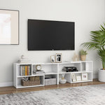 ZNTS TV Cabinet White 149x30x52 cm Engineered Wood 808359