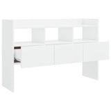 ZNTS Sideboard High Gloss White 105x30x70 cm Engineered Wood 808383