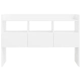 ZNTS Sideboard High Gloss White 105x30x70 cm Engineered Wood 808383