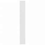 ZNTS Washing Machine Cabinet White 64x24x190 cm 808404