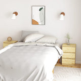 ZNTS Bedside Cabinets 2 pcs 40x29.5x64 cm Solid Pine Wood 808084